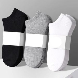 Männer Socken 5 paare/los Einfarbig Männer Frauen Baumwolle Kurze Unisex Casual Business Socke Streetwear Calcetines MeiasMen's