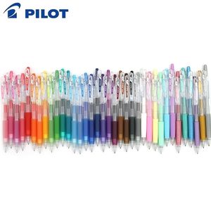 10st Pilot Juice Color Gel Pen Lju10uf 0,5 mm 0,38 Lju10ef japanska märkesfärgade färgglada pennor Y200709