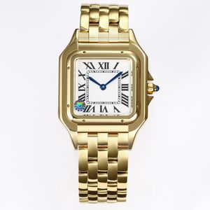 Mens Watch Kwarc Ruch zegarek zegarek na rękę na rękę na rękę Wodoodporne Dial Dibroof drugiego stopnia Gold/Silver Stal nierdzewna 27 mm Montre de Luxe Elegancki zegarek