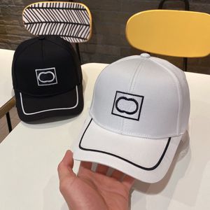 Tasarımcılar beyzbol şapkaları Luxurys beyzbol şapkası düz renk mektup ördek dil şapkalar spor mizaç yüz çift şapka rahat seyahat güneşlik şapka çok iyi