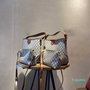 2022- women Shoulder crossbody fashion high large capacity pu leather Purses Luxury designer handbags shopping 2pcs/set