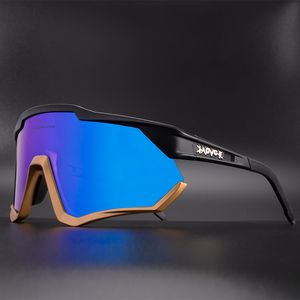 Gorąca sprzedaż okulary rowerowe okulary rowerowe okulary rowerowe spolaryzowane okulary przeciwsłoneczne Uv400 Men Men Men Gogle MTB z jazdą na łowienia szklanki Słońca Ke9026