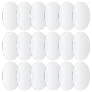 Keychains Clear Round Acrylic Sheets 4 Inch Circle Discs Boards Blanks Signs For Picture Frame målning DIY Crafts Enek22