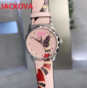 Популярные повседневные моды роскошные женщины пчелы змеиные часы Relojes de Marca Mujer Lady платье часы натуральная кожаная полоса кварцевые часы высокого качества наручные часы