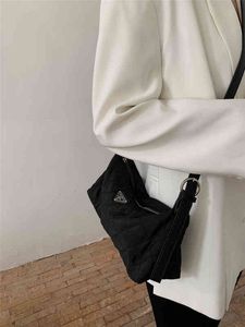 Handbags 70% Off underarm bag embroidered thread diagonal cross dumpling high sense small black purses