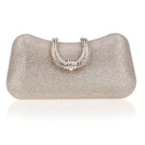 Evening Bags Women Bag Luxury Black/Silver Wedding Party Diamond Rhinestone Clutches Crystal Bling Gold Clutch Purses WY167Evening