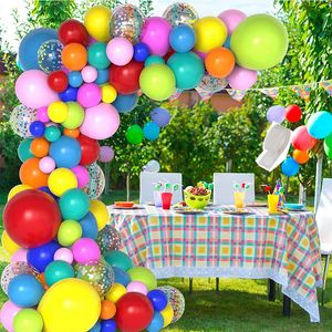 146 teile/satz Party DIY Bunte ballon kette bogen anzug Für Baby kinder geburtstag party Decor Hochzeit Festival Thema dekoration luftballons