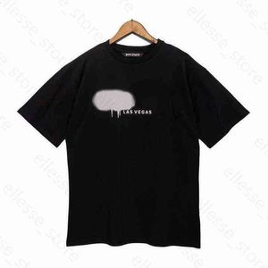 Tees tsshirt Ummer moda masculino designers de mulheres t camisetas de manga comprida Palms tops luxurys letter tshirts roupas de manga curta s4