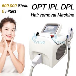 DPL Laser IPL Hair Removal Machine High Quality OPT Skin Rejuvenation Vascular Red Blood Vessels Facial Spots Freckle Acne Removal Equipment