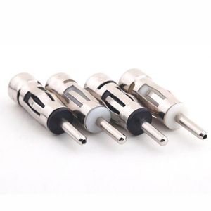 Car Organizer Vehicles Radio Stereo ISO To Din Aerial Antenna Mast Adapter Connector Plug For Autoradio Fit Most Types