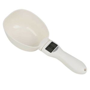 Uring Spoon Cup 800G0.1G Food Food Water Scaop Scale Kitchen Spoon Portable Expon z LED Display Feeding 210320