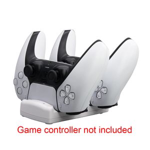 USB Dual Gamepad Charger dock Controller Power Supply Charging Station Stand For Playstation 5 for PS5 Game Controller