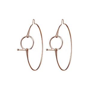 Designer Earring Fashion Women Earrings Luxury Rose Gold Circle Plated Earring Brand Men Earrings Luxury Jewelry Pearl Jewelrys