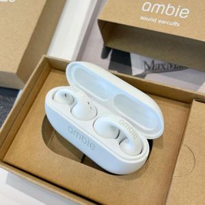 Japonya için cep telefonu kulaklıklar ambie ses kulaklıkları kemik iletim bluetooth kablosuz spor küpe kulaklıklar