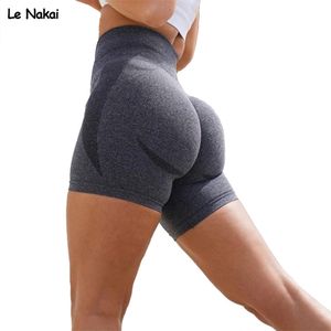 Pantaloncini sagomati senza cuciture Donna Abbigliamento da palestra Skims Push Up Booty Fitness Yoga Summer Active 220518