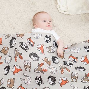 Kangobaby Baumwolle Musselin Pografie Hintergrund Kinderwagen Abdeckung Baby Kleinkind geboren Geschenk Stoff Windel Wrap 220524