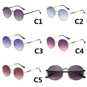 Occhiali da sole firmati retrò di moda da uomo occhiali da sole vintage rotondi per donna classici di lusso piccoli Gafas De Sol