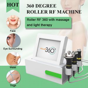 Professionale 360 Rolling RF Radiofrequenza Innovativa Pelle che stringe il viso Antirughe Viso Collo Sollevamento Rimozione delle rughe Macchina dimagrante per uso in salone