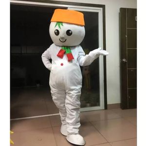 2022 Halloween Snowman Mascot Costume Cartoon Anime theme character Adult Size Christmas Carnival Birthday Party Fancy Outfit