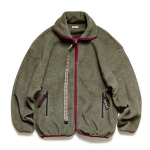 Vestes pour hommes KAPITAL Hirata Hohiro Deux Couleur Polaire Broderie Multifonctionnel Lâche À Manches Longues Veste Hommes Et Femmes Japon Sty