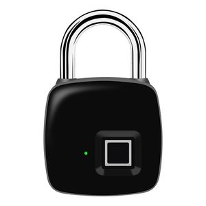 Bluetooth充電式スマートロックキーレス指紋ロックIP66防水盗難防止セキュリティ南京錠ドア荷物ロックFLP3 + 201013