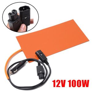 Carpets 152mm X 304mm 12V 100W Silicone Heating Pad Flexible Moisture Proof Heater Mat For Home Tools AccessoriesCarpets