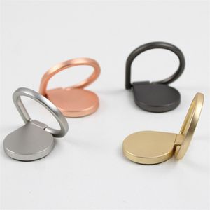 Home 360 ° Fashion Universal Mobile Phone Ring Stent Cell Phone Ring Holder Oval Finger Grip Phone Stand Holder Favore di partito de548