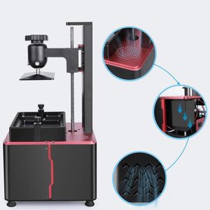 Printers PRO Mono SLA 3D Printer UV Pocuring LCD With 6 Inch 2K Monochrome Printing Size 129x80x160mmPrinters