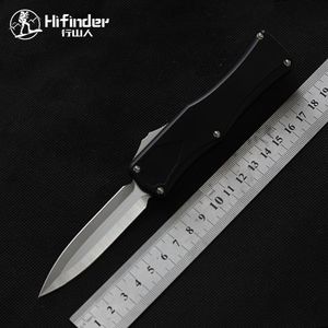 Wholesale out front knives for sale - Group buy Hifinde knife Out the front D2 steel Double edge hunting knife survival tools outdoor camping Tactical knives pocket EDC269u