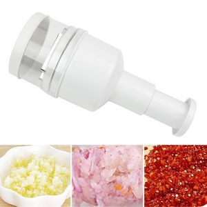 Hand-pressure Cutter Food Processors Kitchen Accessories Stainless steel Onion Vegetable Shredder Manual Cutter