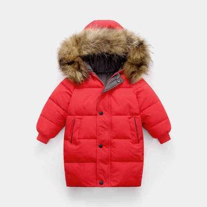 Lzh 2022 Autumn Boy Children Coat Winter Baby Parka Down Jacket For Girls Children Warm Outerwear Jackets Children Thicker Jacket J220718