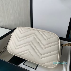 Designer läder axelpåsar högkvalitativa lyxiga g designers mode kvinnor crossbody väska brev handväska damer handväska kedjor kors kropp