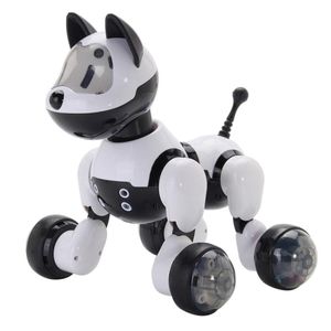 Intelligent Dance Robot Dog Electronic Pet Toys With Music Light Voice Control Mode Sing Smart Dog Robot For Kids Gift Toys Y264U