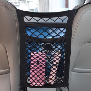 Camada organizadora de carros Mesh Banco traseiro traseiro BACO PET PET PONTE DE PETRO UNIVERSAL Multifuncional Detritos de armazenamento Bagscar