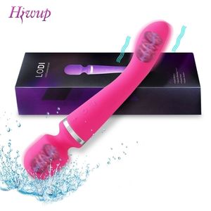 20 скоростей мощный дилдо вибратор av Magic Wand Sex Toys для женщин Пара G Spot Massager Clitoris Стимулятор товаров для взрослых 18 220817