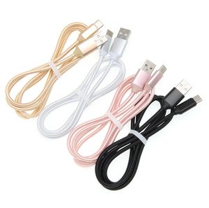 USB Type C -kablar Snabbladdningsladdningsdata Sync Cord Micro V8 -kabel för Samsung Xiaomi Mobiltelefonladdningstråd