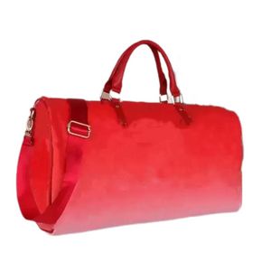 Hot Sell Designer 50 cm Ogólna pojemność torby podróży damska męska skórzana płótno Paski na ramię bagażowe ROTTER LITERY V DUFFEL BAG Messenger 096