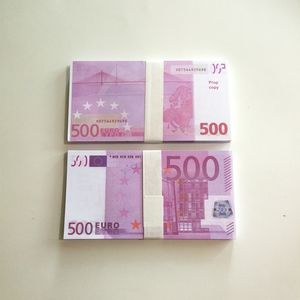 Party Supplies Movie Money Banknote 5 10 20 50 Dollar Euros Realistic Toy Bar Props Copy Currency Fauxbillets 100 PCSPack937975946CUDTKD