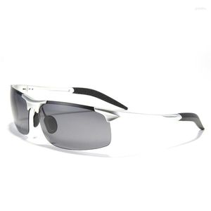Sunglasses Men's Sports For Men Travel Oculos Driving Golf Alumin Magnesium Metal Frame Anti-Reflective Glasse Zonnebril MannenSunglasse