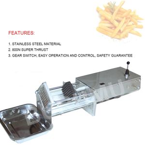 Industrieller elektrischer Tapioka-Knusper-Karottenschneider, Pommes-Frites-Schneidemaschine