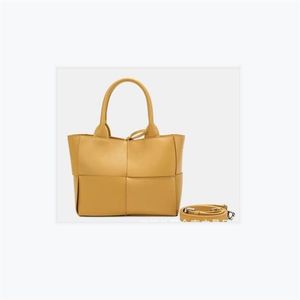 2021 22cm Classic mini Arco tote shopping bag da donna borse a tracolla in pelle di mucca intrecciata Baguette Pouch Totes 061705-1289S