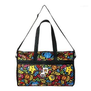 ingrosso Viaggio Della Scimmia-Fashion Ly Kids Boy Girl Little Monkey Animal Zoo Banana Spall Bags Shopping Bags Gifts Bag1