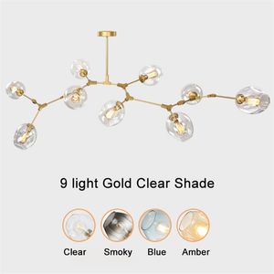 Hotel per alberi da pranzo di Natale a LED Modern Lights Lights Lights Novelty Suspension Lampade naturali Chandeliers Branch Asdea