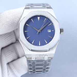 2024Audemar Movement Mechanical Watch Mens Designer Watches For Men 41mm armbandsur rostfritt vattentätt de luxehigh -kvalitet originalhigh butik original