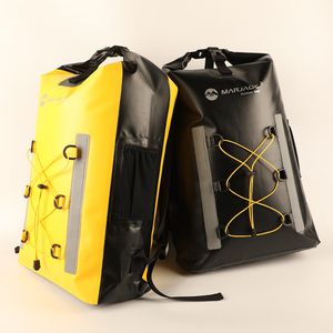 Outdoor Backpack Dry Wet Separation Waterproof Bag Reflective Bag