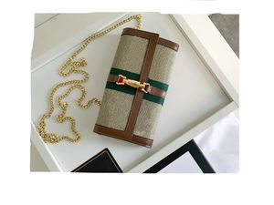 Hihg Luxurys Designers carteira bolsas moda feminina flores clássicas carteiras xadrez bolsas clássicas com caixa saco de pó