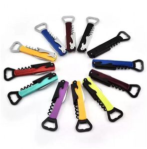 Double Head Bottle Openers Non-slip Beer Bottles Opener Multi Function 4 In 1 Corkscrew Red Wine Cup Open Tool Kitchen Bar Fast Delivery C0607G04