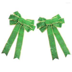 Bow Ties 2PCS St. Patrick's Day Udekorowany zielony festiwal Bowknot Festival Adorn Fier22