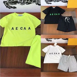 Kids Corp T shirt Medium Fit Clothing Set Designer Lux T shirts Suits For Boys and Girls ShorSleeved Top Tracksuit for Teenagers