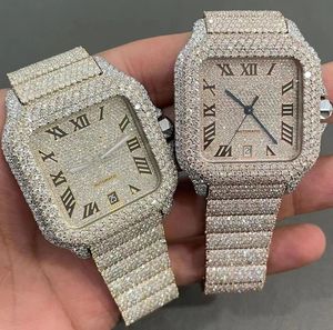 Altri orologi orologi da polso da uomo orologio di lusso di lussuoso diamante orologio ghiacciato per uomo movimento femminile orologio da donna Montre homme diamante orologio da polso montr